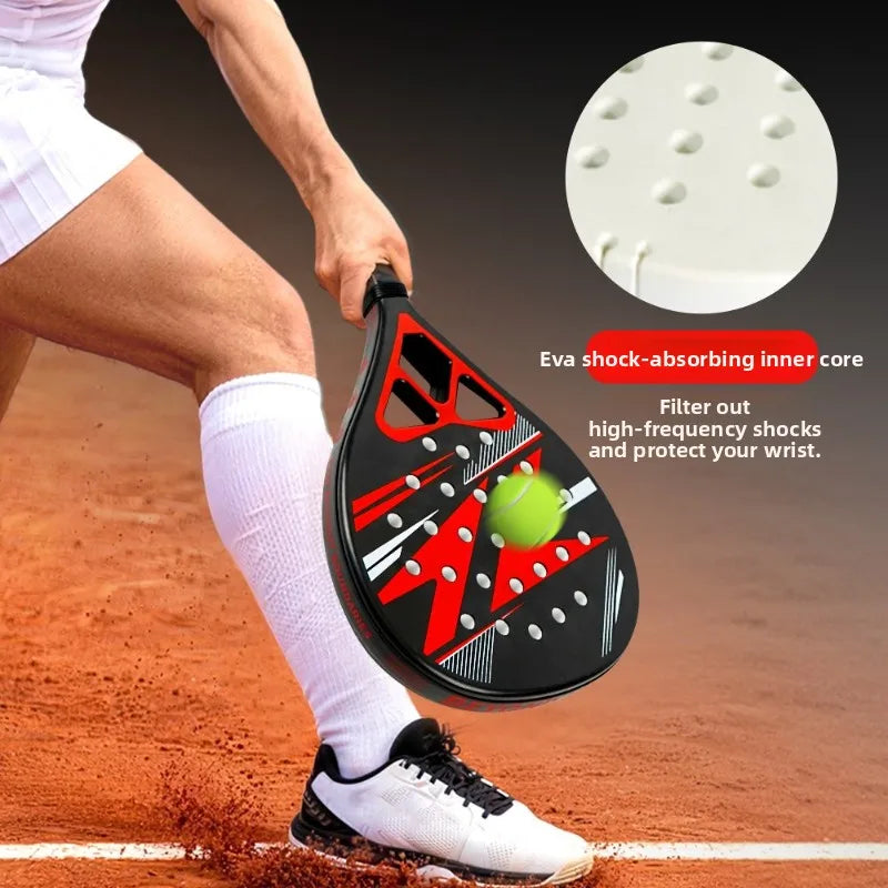 2026 Newest Padel Racket Ultra Light Carbon Fiber Material with Strong Elasticity and Good Quality
