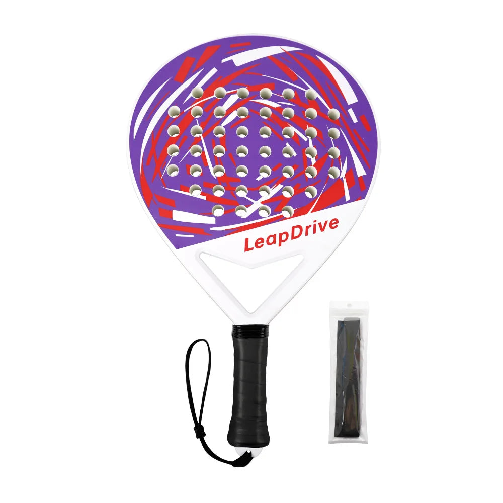 2026 Newest Padel Racket Carbon Fiber Surface with EVA Memory Flex Foam