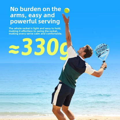 2026 Newest Padel Racket Carbon Fiber Surface with EVA Memory Flex Foam