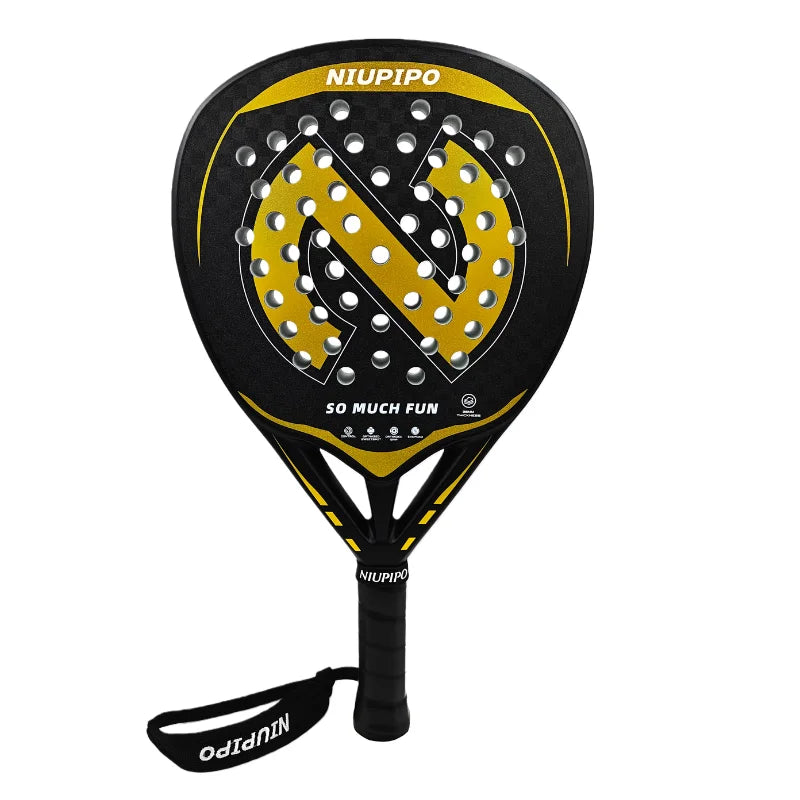 Padel Paddle 12K Premium Carbon Fiber Face