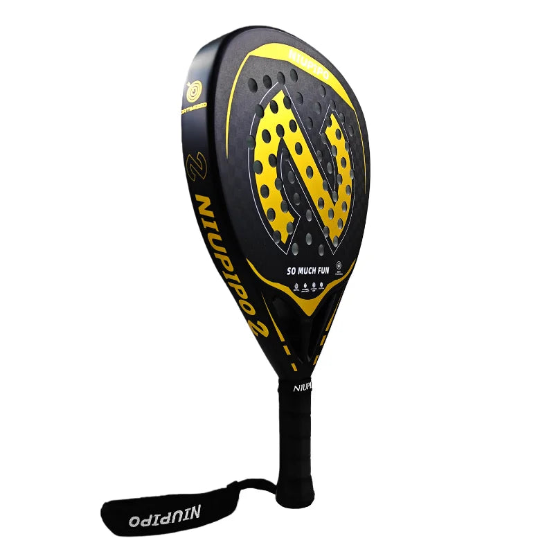 Padel Paddle 12K Premium Carbon Fiber Face