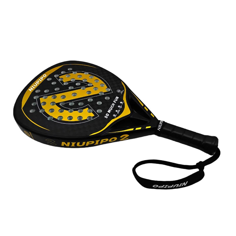 Padel Paddle 12K Premium Carbon Fiber Face