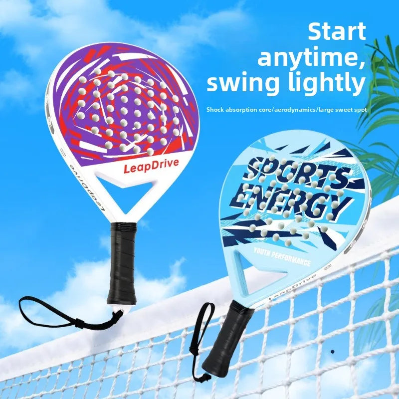 2026 Newest Padel Racket Carbon Fiber Surface with EVA Memory Flex Foam