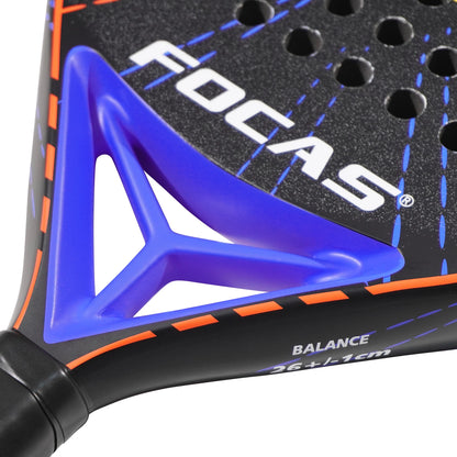 FOCAS 2026 Padel Racket 24K Carbon Fiber