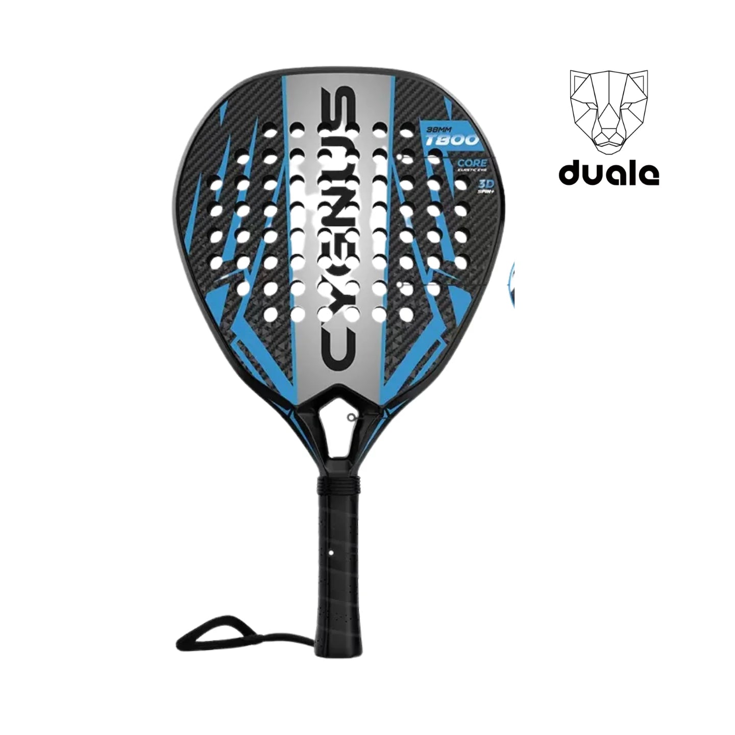 DUALE  FORCE II  3K T800 Padel Racket