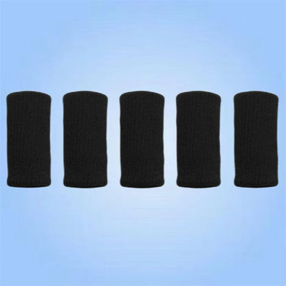 Sports Finger Guard Finger Sleeve Basketball Protective Sleeve Wicks Sweat Volleyball Anti-slip Joint Sprain Bandage Protector