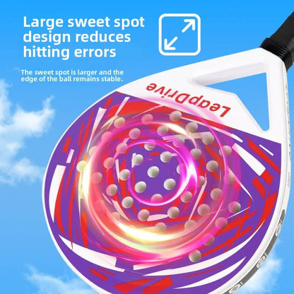 2026 Newest Padel Racket Carbon Fiber Surface with EVA Memory Flex Foam