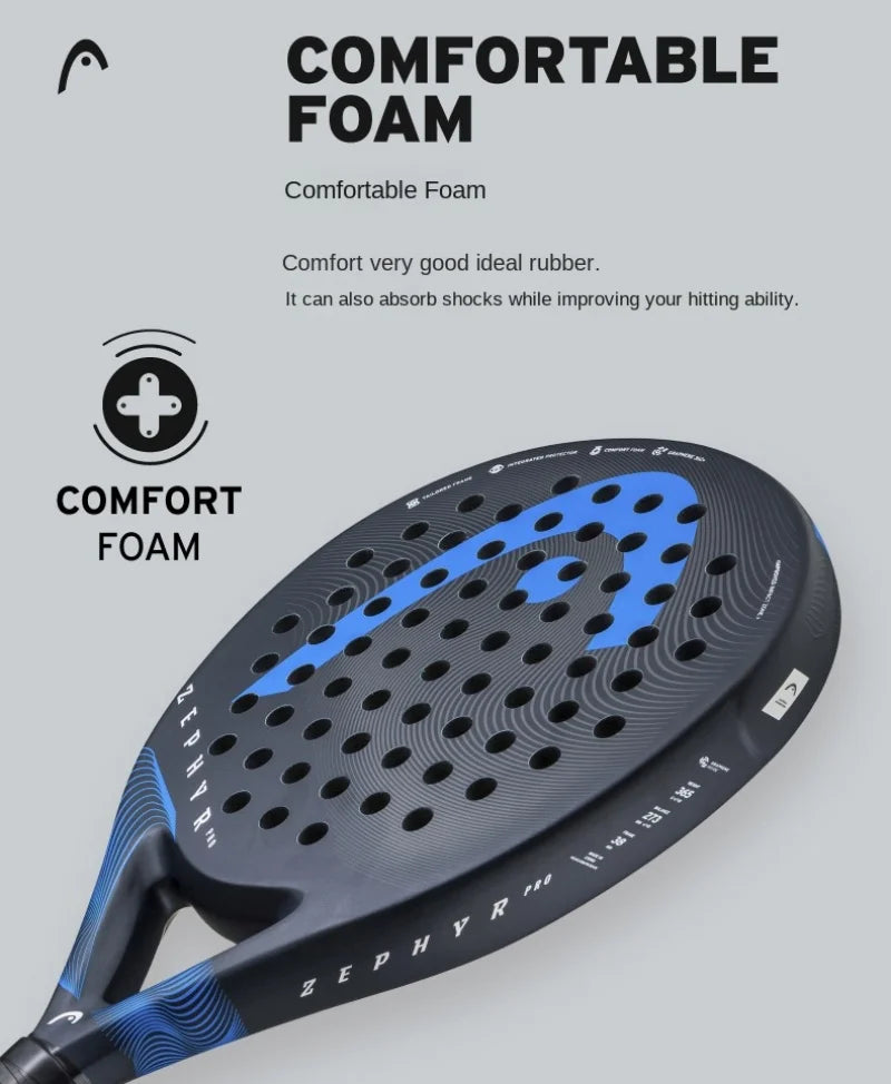 Genuine HEAD Padel Rackets ZEPHYR Series Carbon