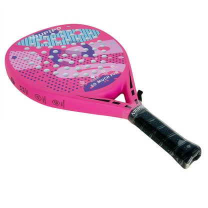 NIUPIPO Full Carbon Fiber Padel Racket Thermoformed Uni-body