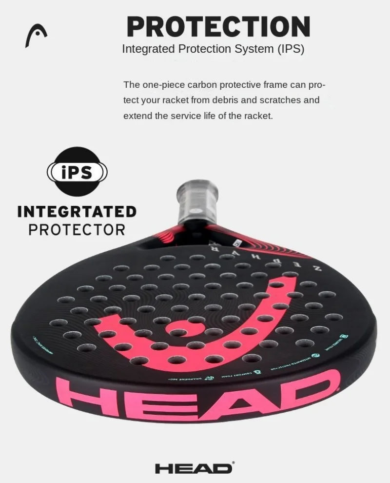 Genuine HEAD Padel Rackets ZEPHYR Series Carbon