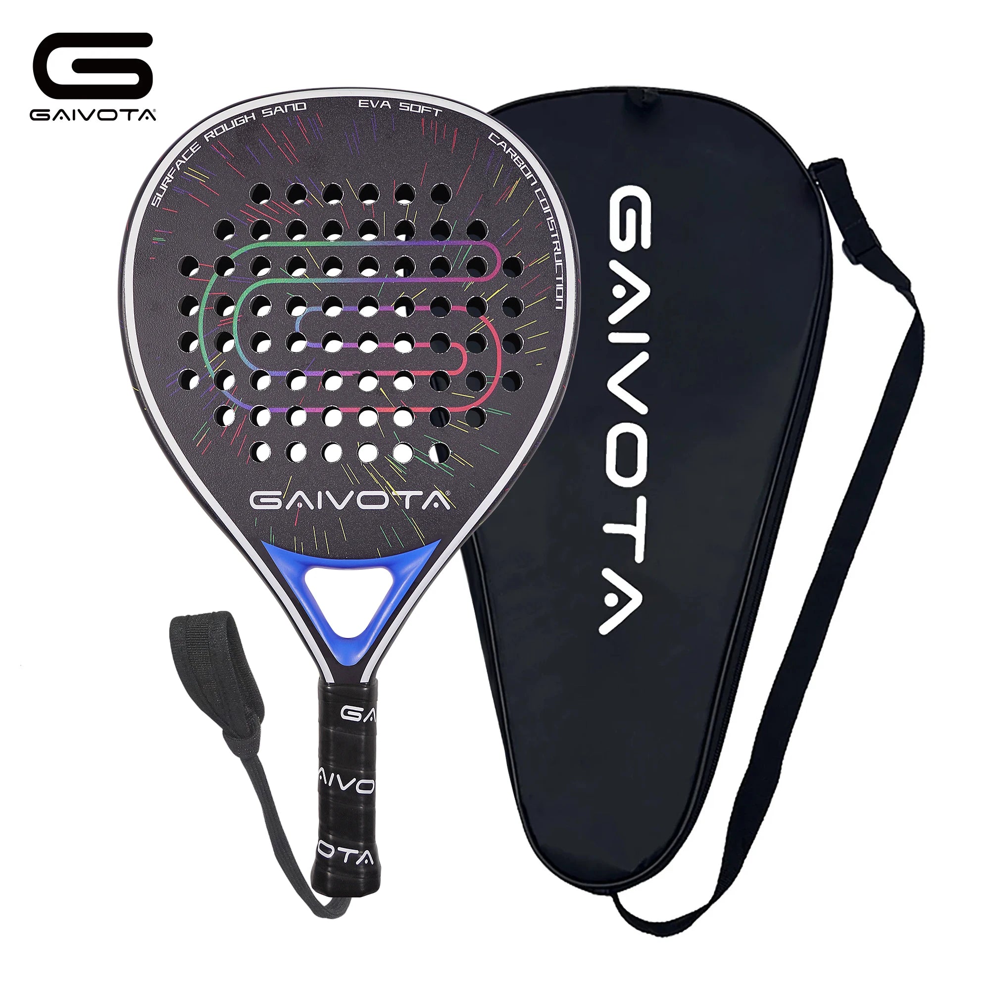 GAIVOTA PX20 Blue Padel Racket Carbon Fiber